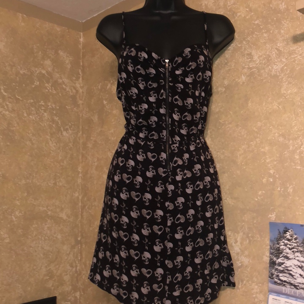 Printed Skater Dress
